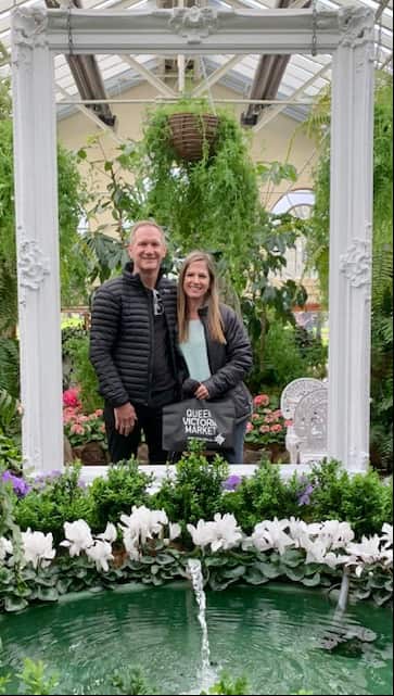 Vanessa Schafranek with her Adrian House.