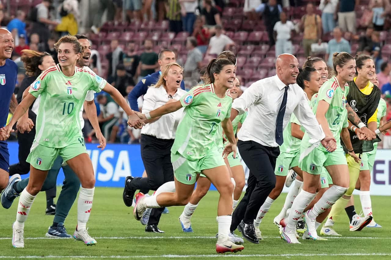 Euro 2025 Norway Italy Soccer