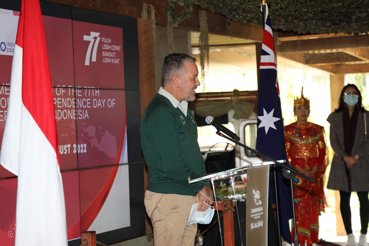 Executive Director of Taronga Zoo, Mr Simon Duffy