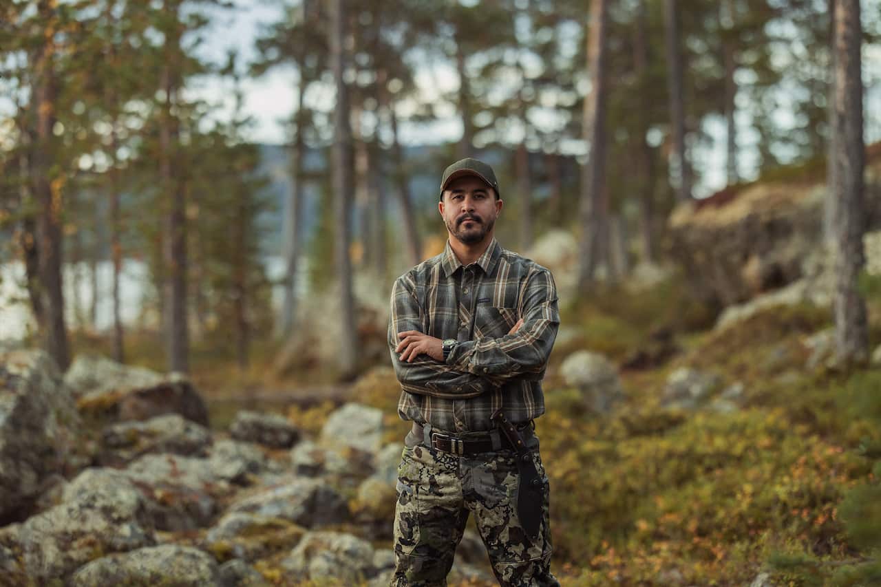 Arash in 'Alone Australia' season 4.