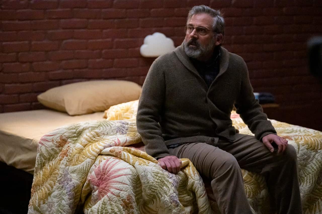 Steve Carell as Alan Strauss in The Patient.