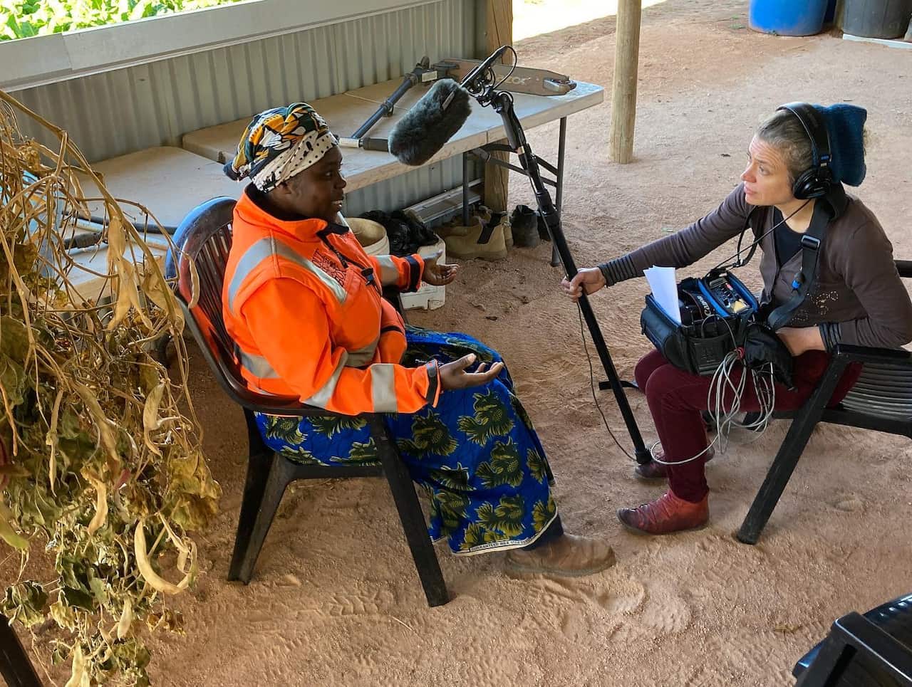 IMAGE Kyla and Joselyne IN FIELD image credit Deborah Bogenhuber.jpeg