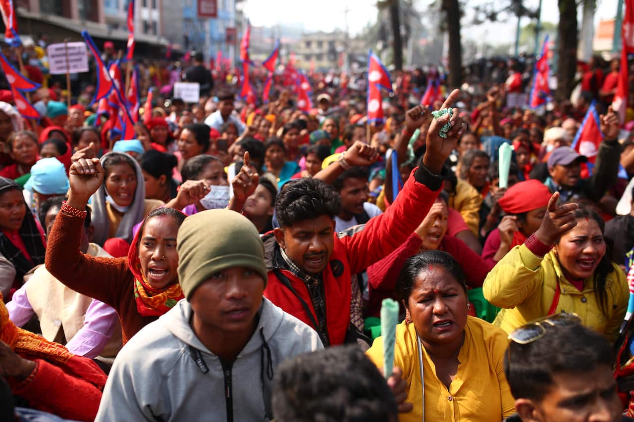 Protest In Nepal