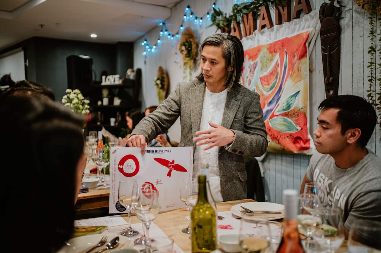 Australia's 1st Filipino Food x Wine Pairing, photo credit © Louie Pelaez, Pamana Chatswood NSW Australia, photo supplied by FFMA
