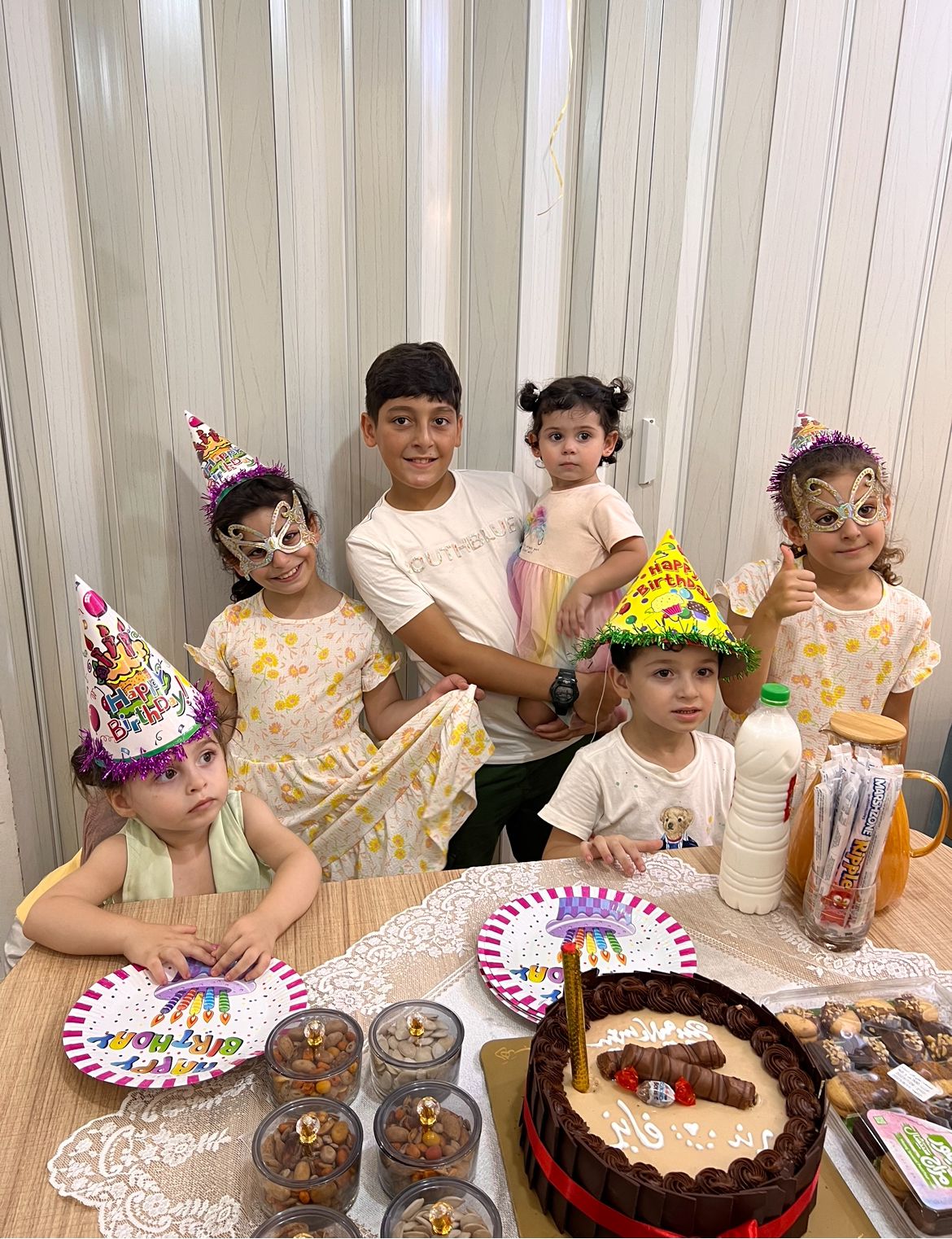 Fayez Hassani' Grand Children.
