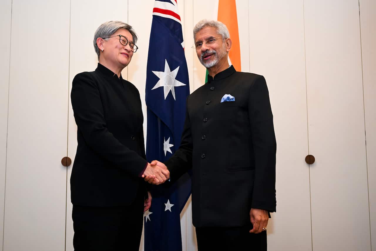 PENNY WONG INDIA BILATERAL MEETING