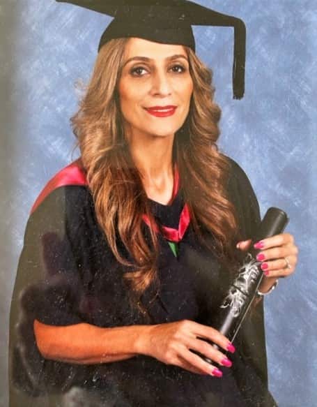 Bushra Francis has graduated with multiple degrees 