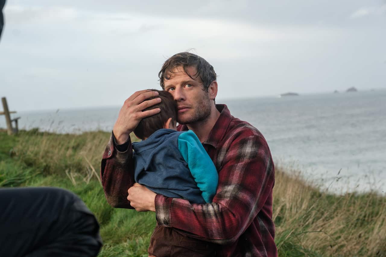 James Norton as Pete Riley in Playing Nice season 1.