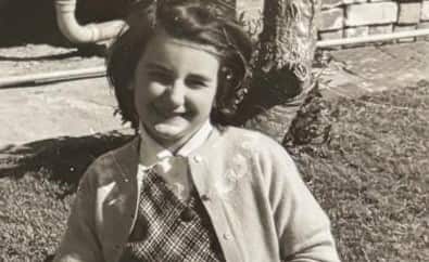 Sandra Nori when she was 9