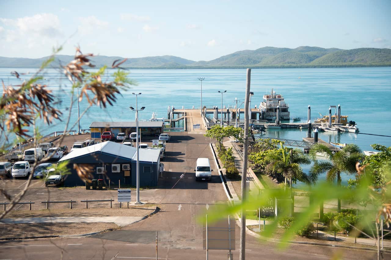 Ferry jetty on Thursday Island