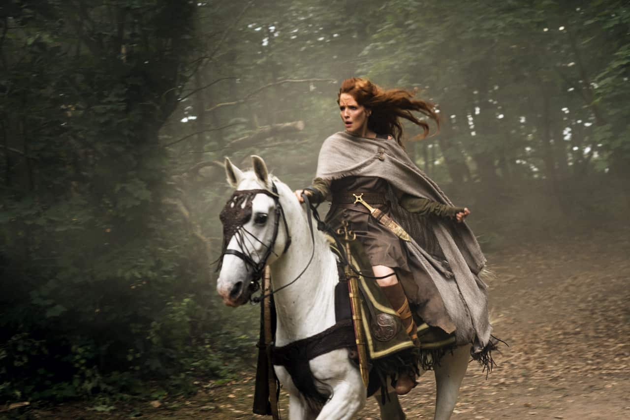 Kelly Reilly as Kerra in Britannia