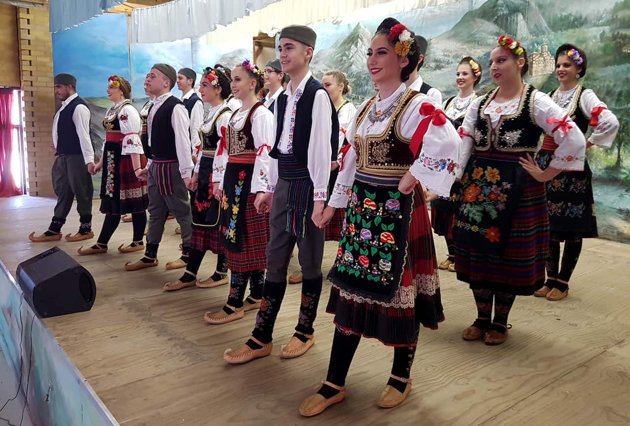 Serbian Folkloric ensemble Ravna Gora from Bonnyrigg