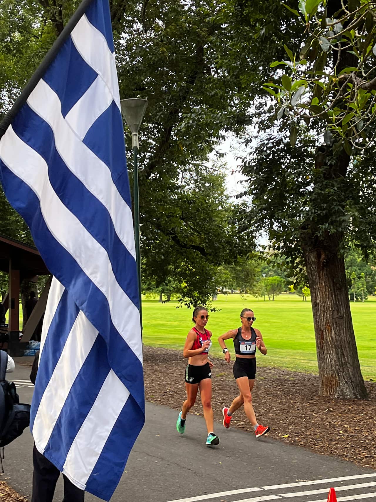 Antigoni Drisbioti in Melbourne's Fawkner Park / SBS Greek / Panos Apostolou 