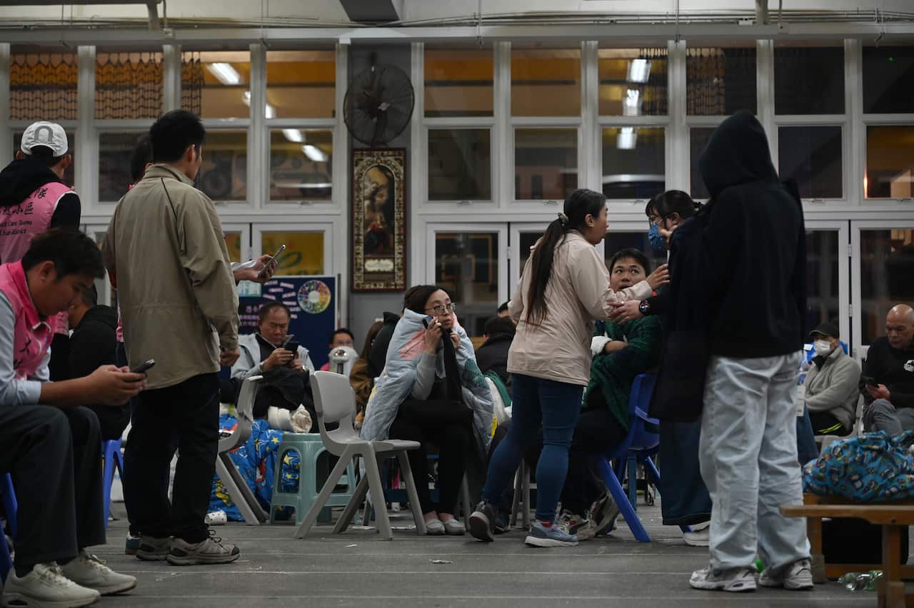 Hong Kong Building Fire