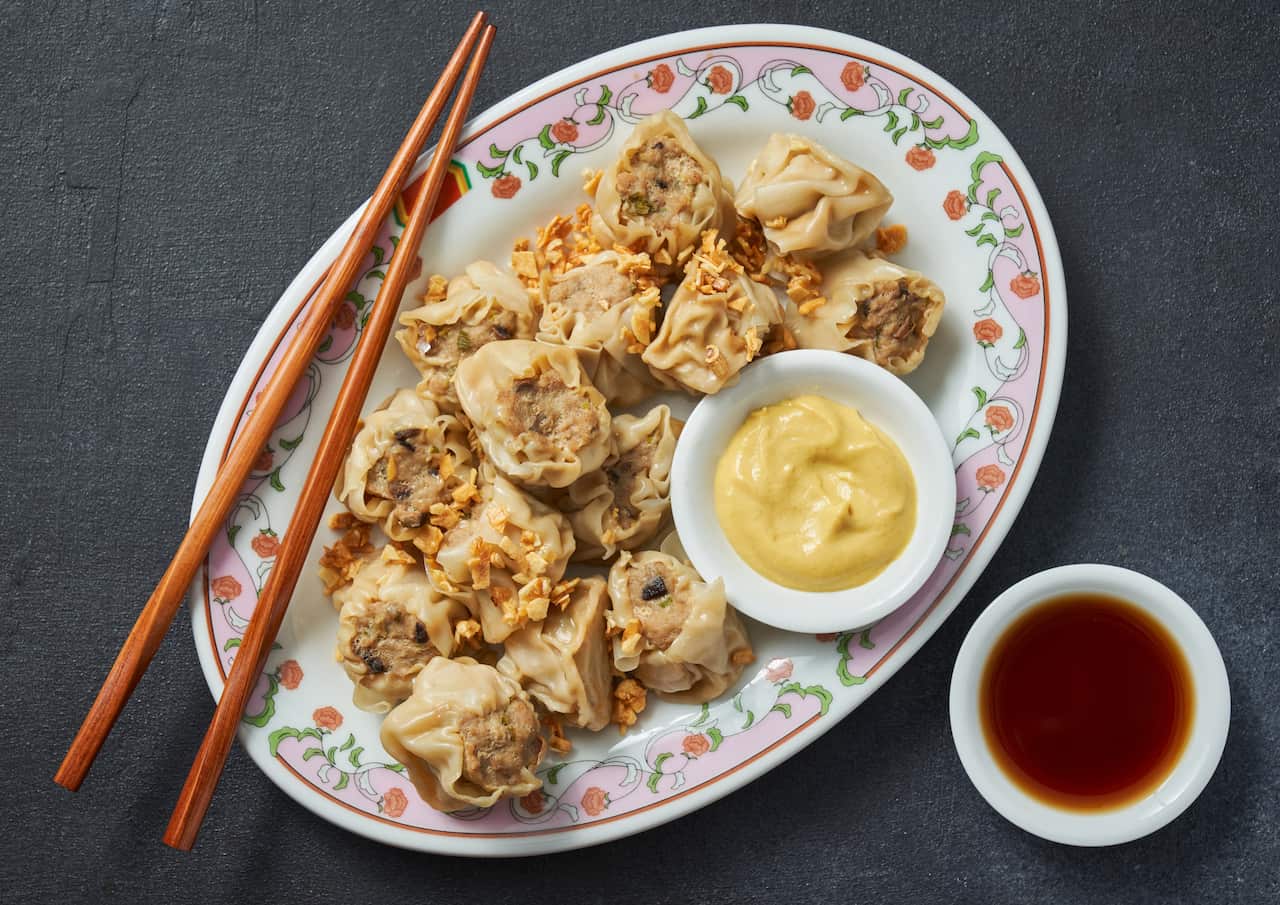 Bangkok’s famous kanom jeeb dumplings