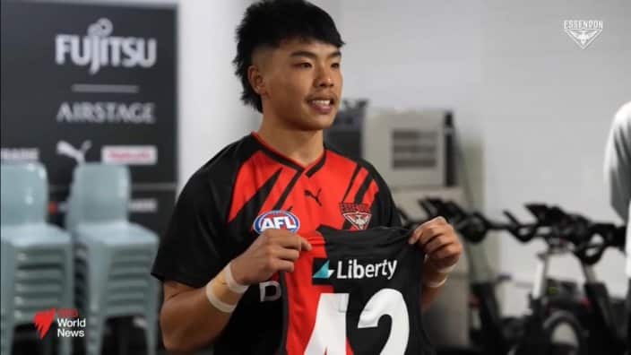 Milestone for multiculturalism: AFL sees first player of Vietnamese descent