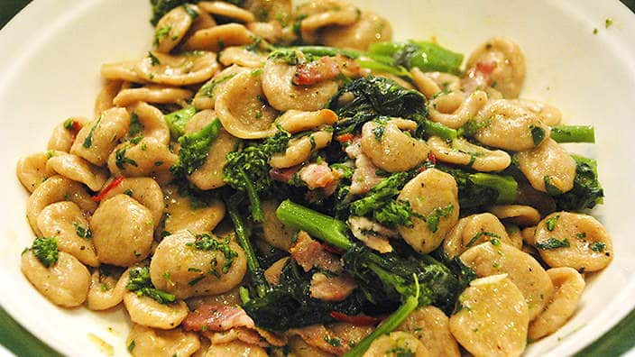 Orecchiette with broccoli rabe (orecchiette con cime di rapa).jpg