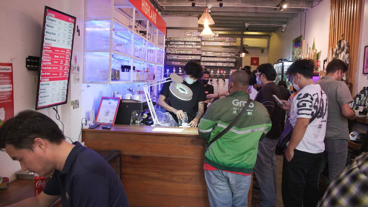 Highland cafe is Thailand’s first legal cannabis dispensary. 
