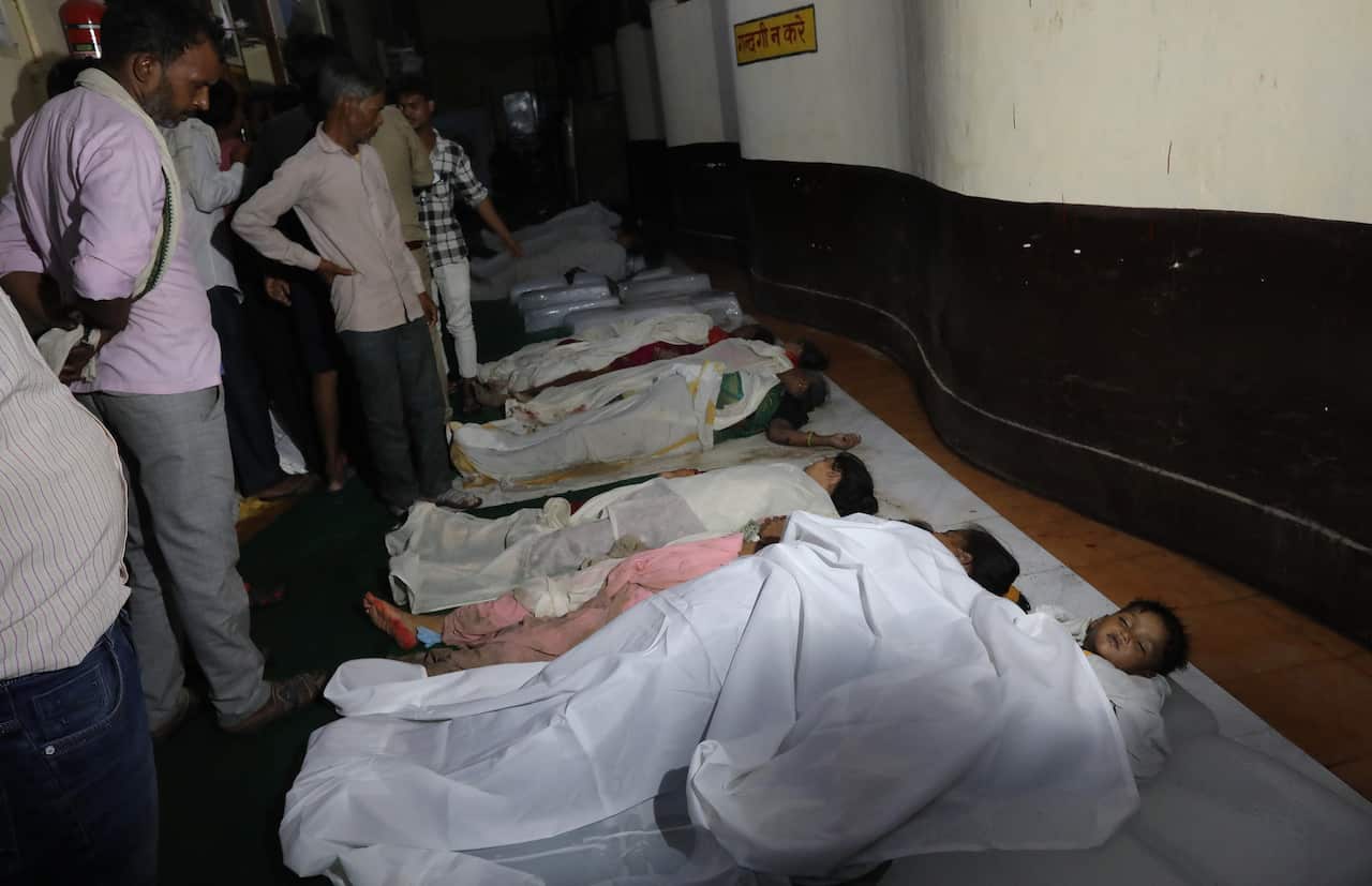More than 100 people dead in stampede at religious gathering in northern India	