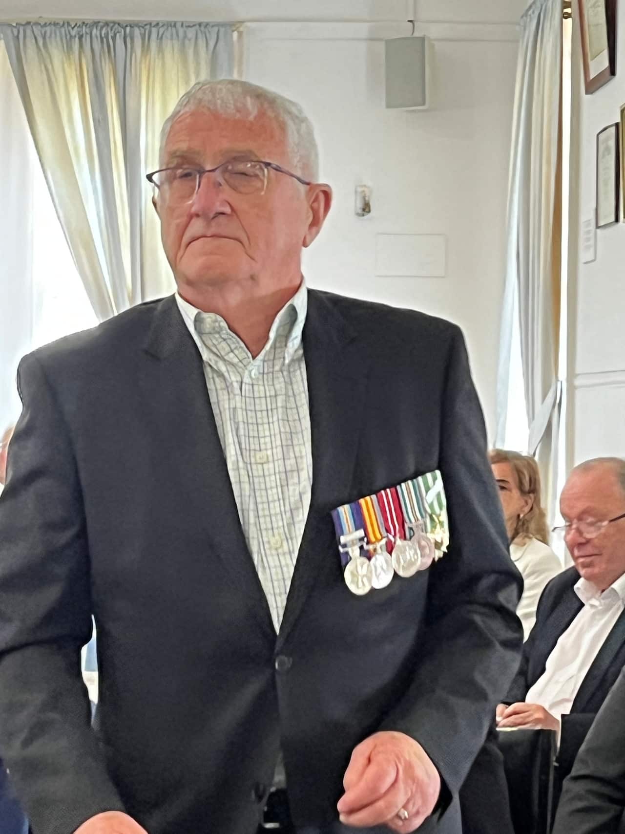 Michael Byrne, son of veteran Kevin Βyrne