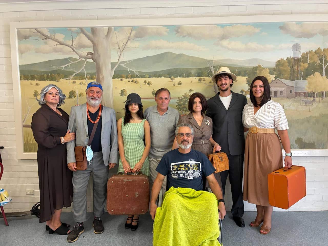 Μέλη του Θιάσου "Παροικία" του Θανάση Μακρυγιώργου