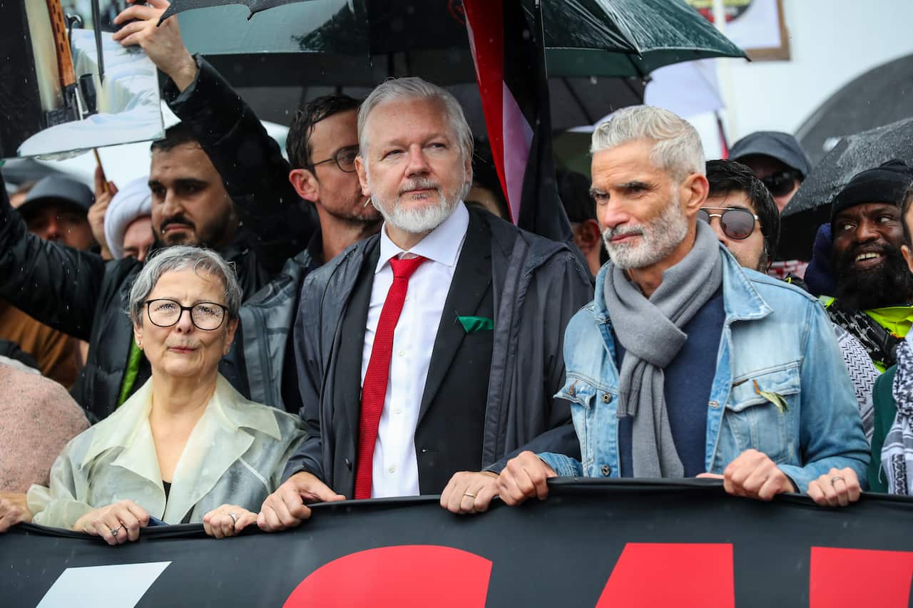 Pro-Palestinian Protesters March In Australia