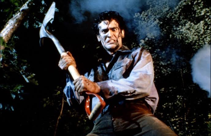 Bruce Campbell as Ashley J. Williams in 'The Evil Dead'.