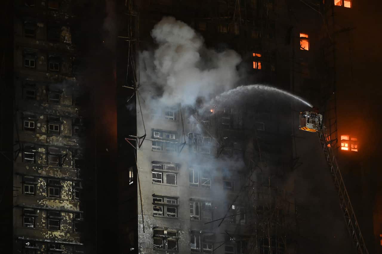 Hong Kong Building Fire