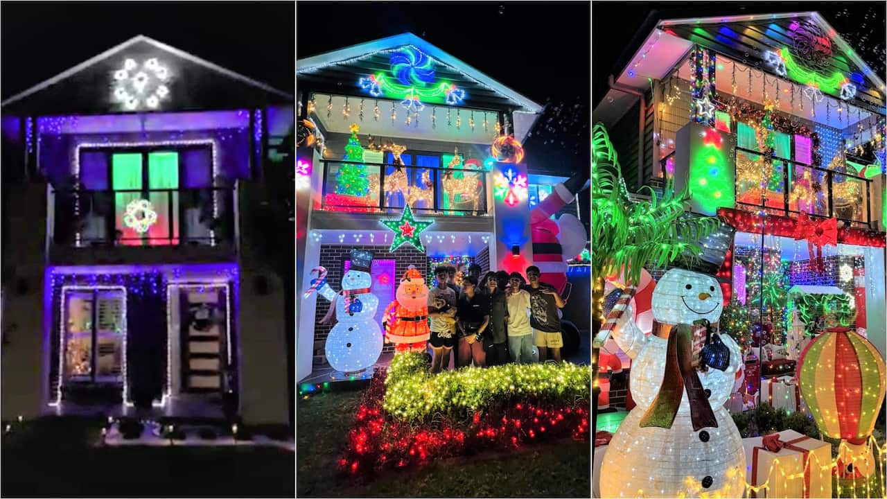 The Nuñez residence in 2017, 2022 and 2024