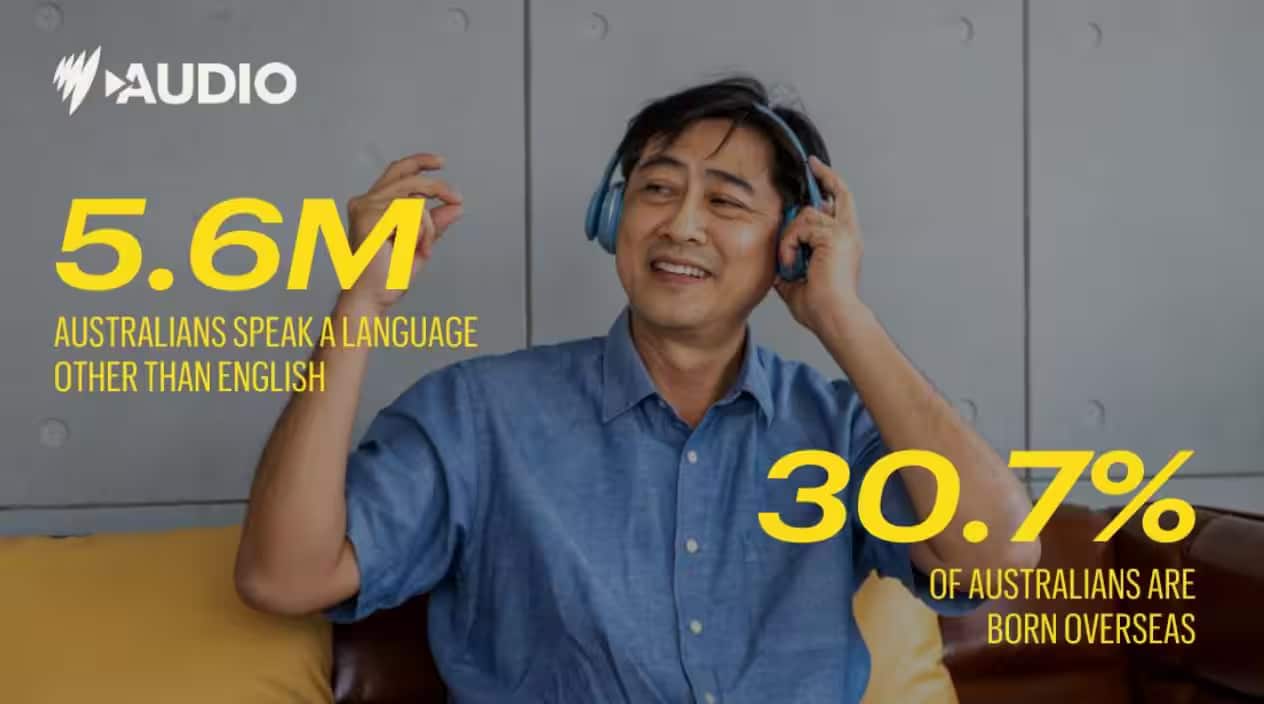 SBS Audio is a powerful vehicle for reaching millions of multilingual Australians. Credit: Michael Di Iorio
