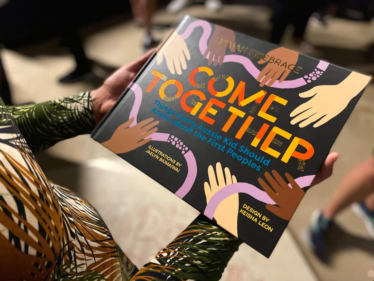 Isaiah Firebrace says this is the first of many children's books he intends to publish.