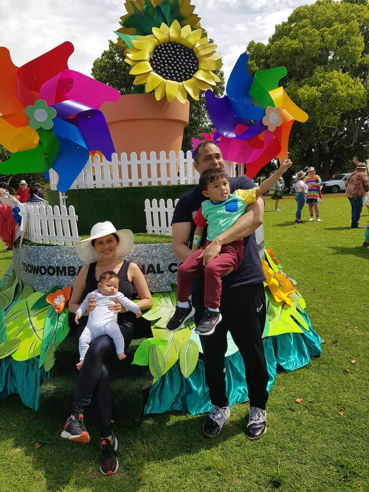 Lovella Paquibot out in the sun with family.jpg