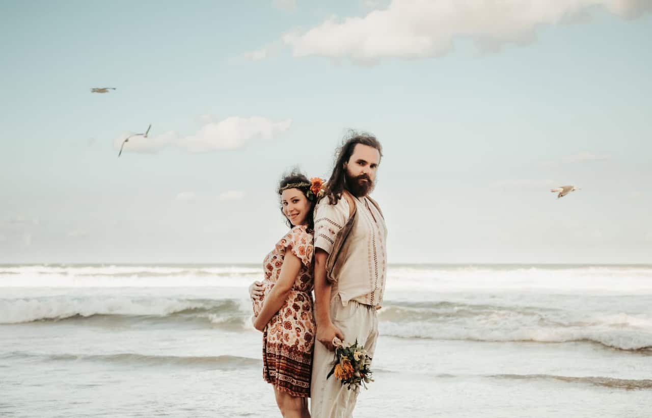 Alessia e Max a Raibow Beach.