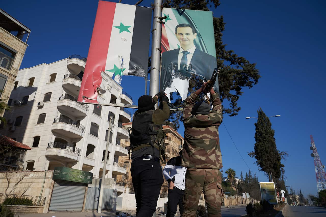 Rebel forces launch large offensive against the Syrian government