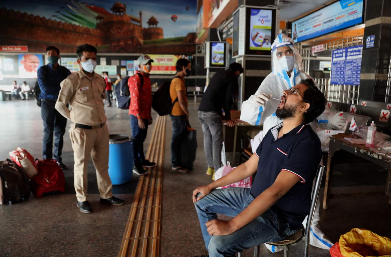 RAT/RT-PCR Testing in New Delhi, India.