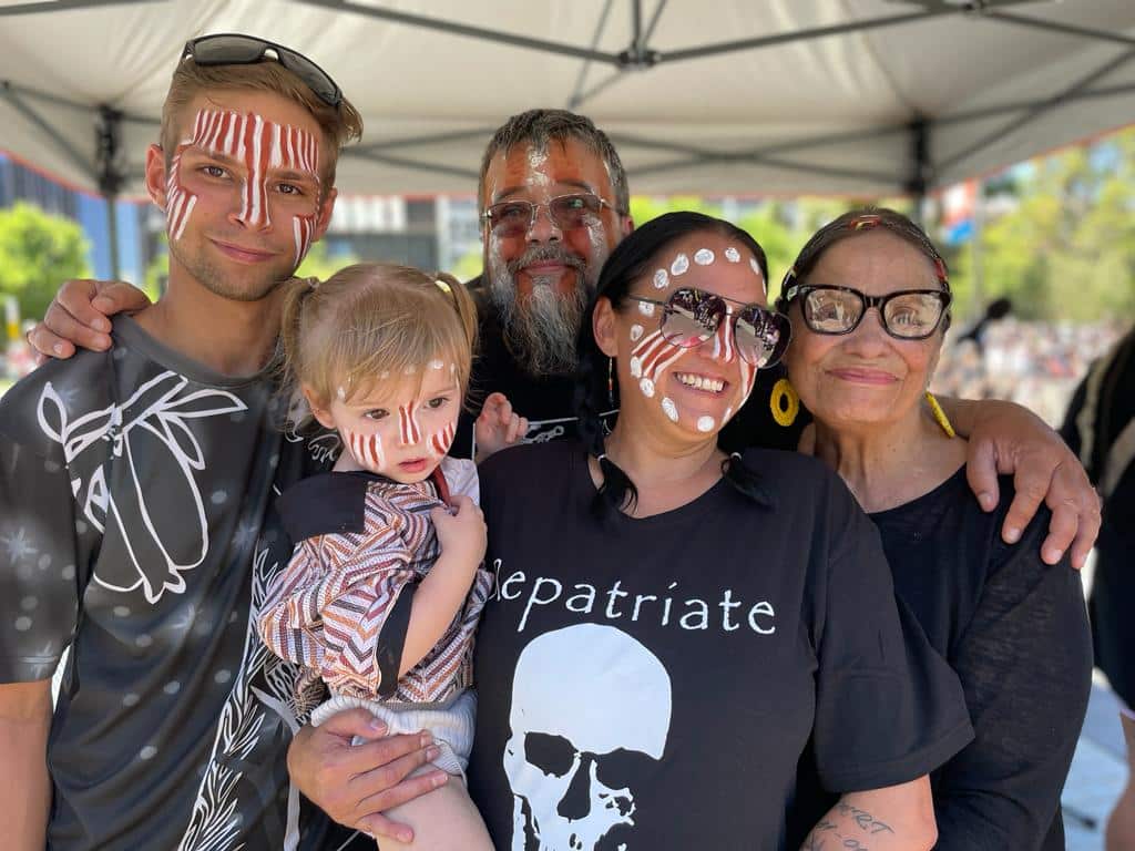 Adelaide's Survival Day rally