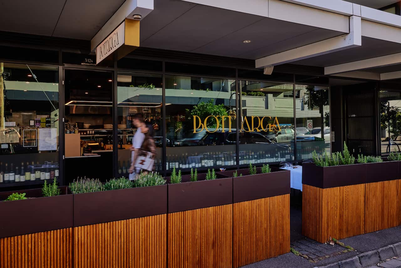 Bottarga restaurant in Brighton, near Melbourne.