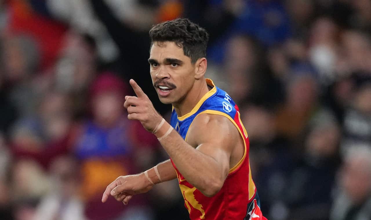 Brisbane Lions player Charlie Cameron