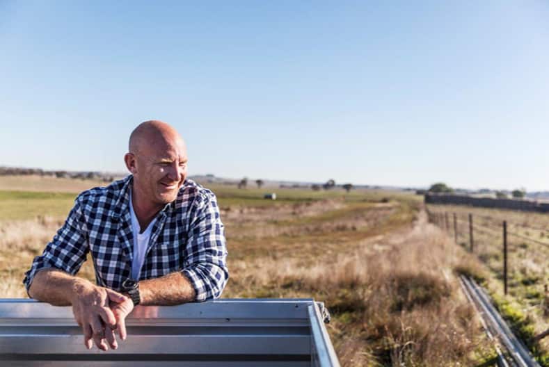 Matt Moran at Moran Family Farm
