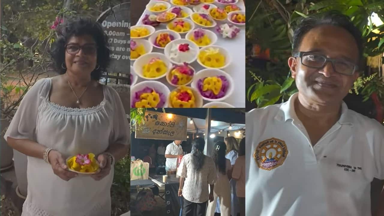 SBS Sinhala Sandhya Toussaint Aruna Muthumala Vini Weerasooriya Darwin Sri Lanka Buddhist Centre Poson.jpg