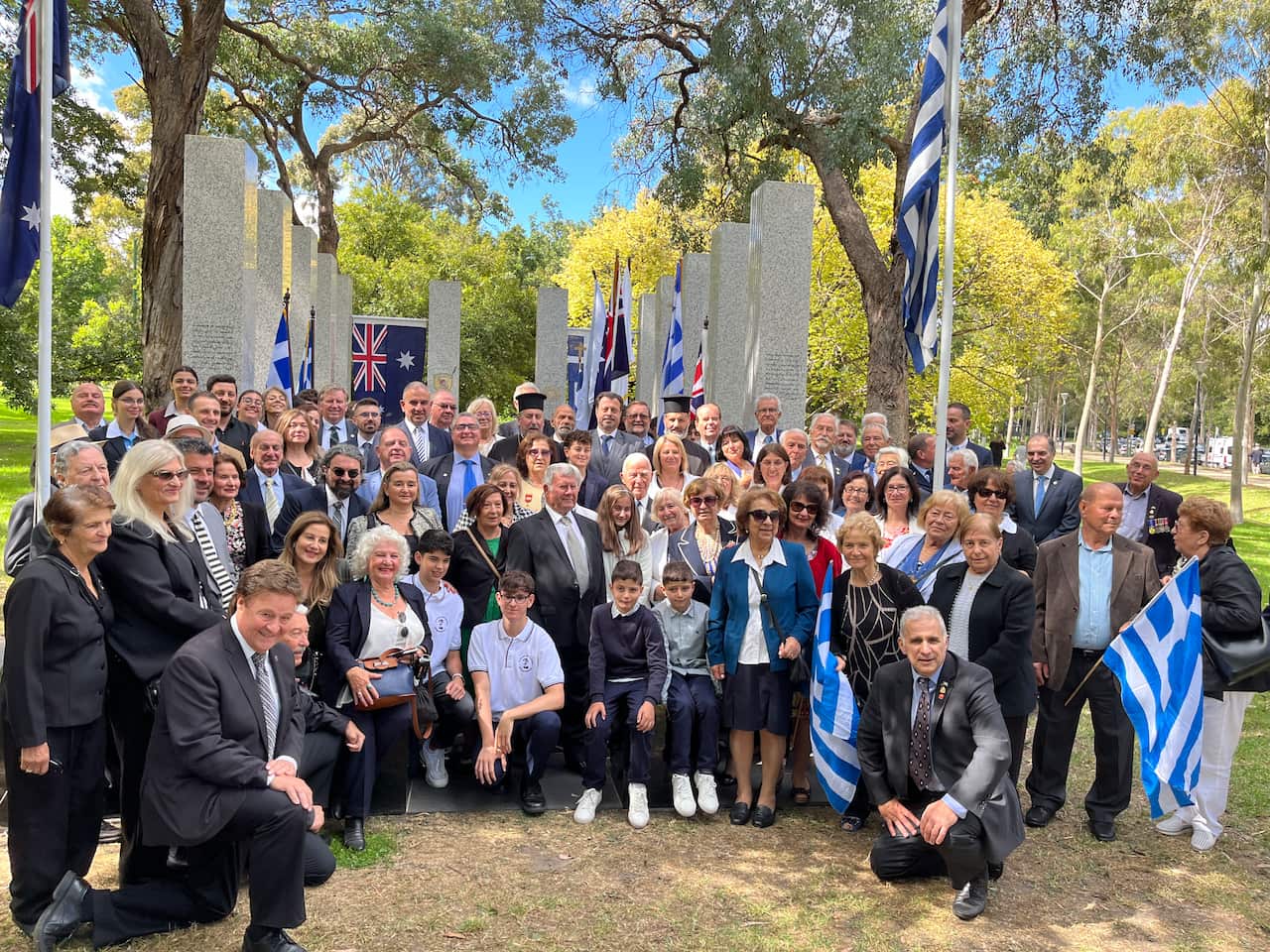 Greek Independence Day, Australian-Hellenic War Memorial, Melbourne, 25 March 2024 