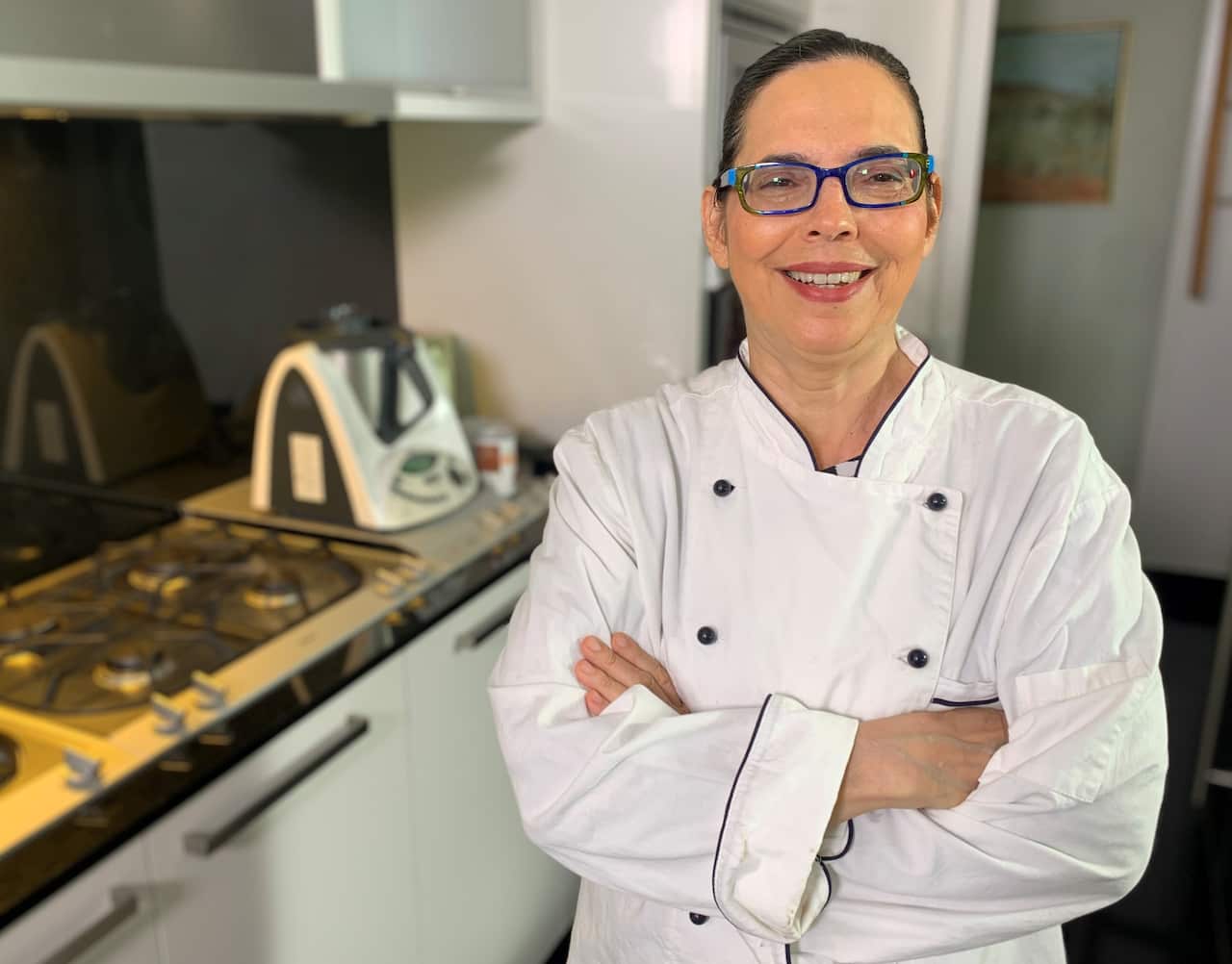 Roz Kaldor-Aroni at home in Melbourne