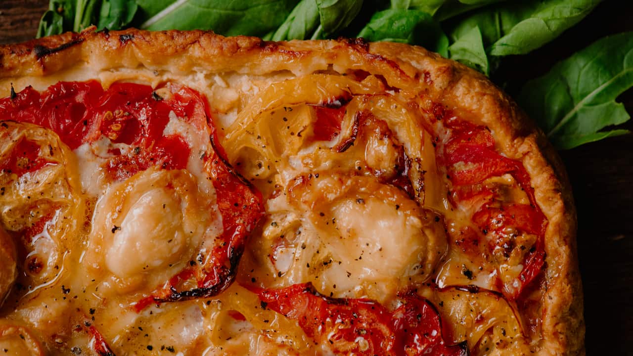 Gascon tomato tart