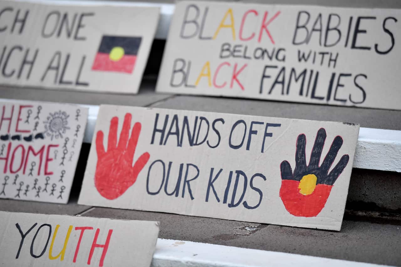 Grandmothers against removals (GMAR) protest