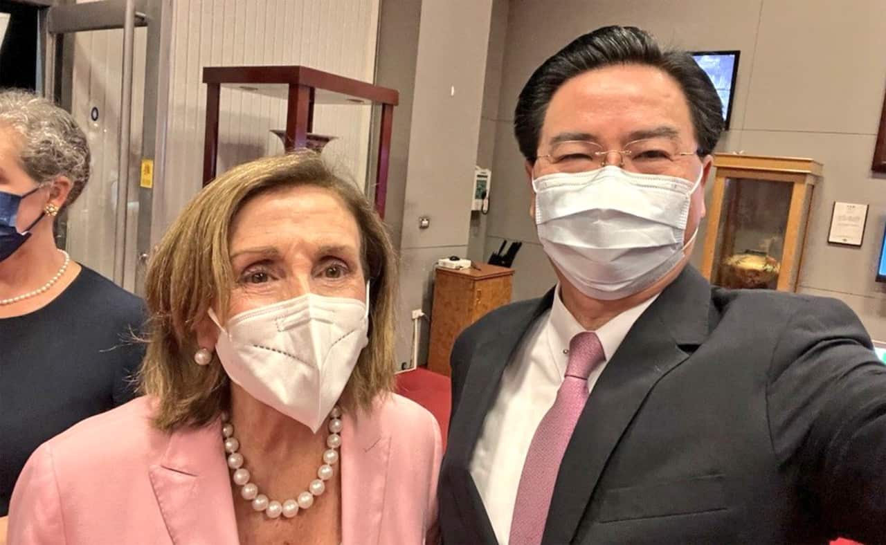 Speaker of the House Nancy Pelosi in Taiwan