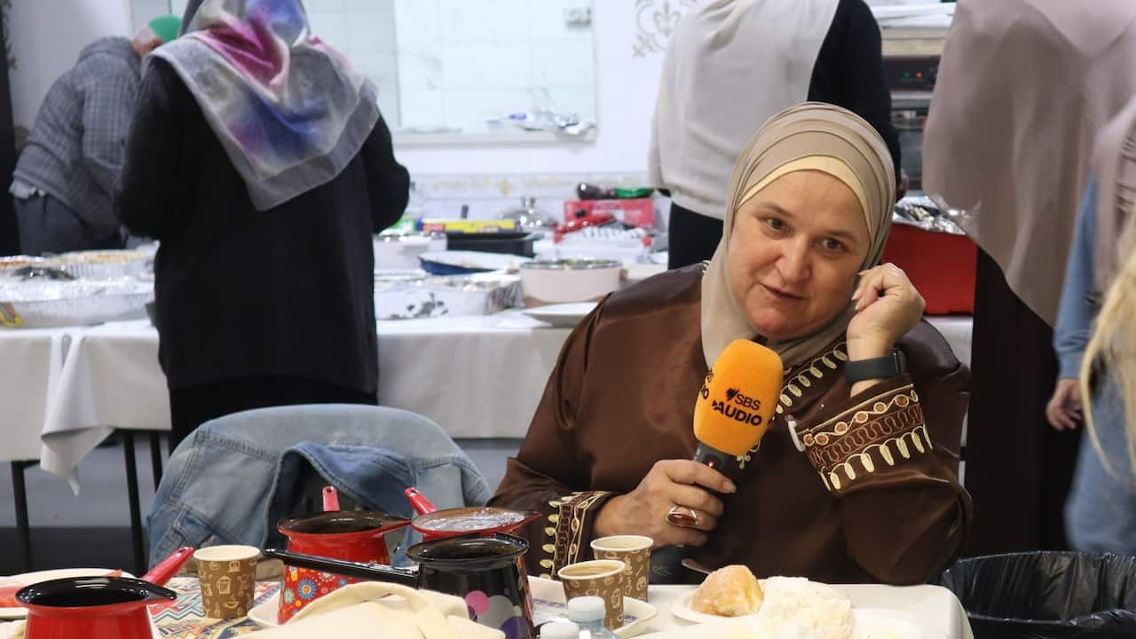 Zajednicki iftar u bosanskoj dzamiji Deer Park, Lejletul Kadr 2024..jpg, Senada Ekic (3).jpg