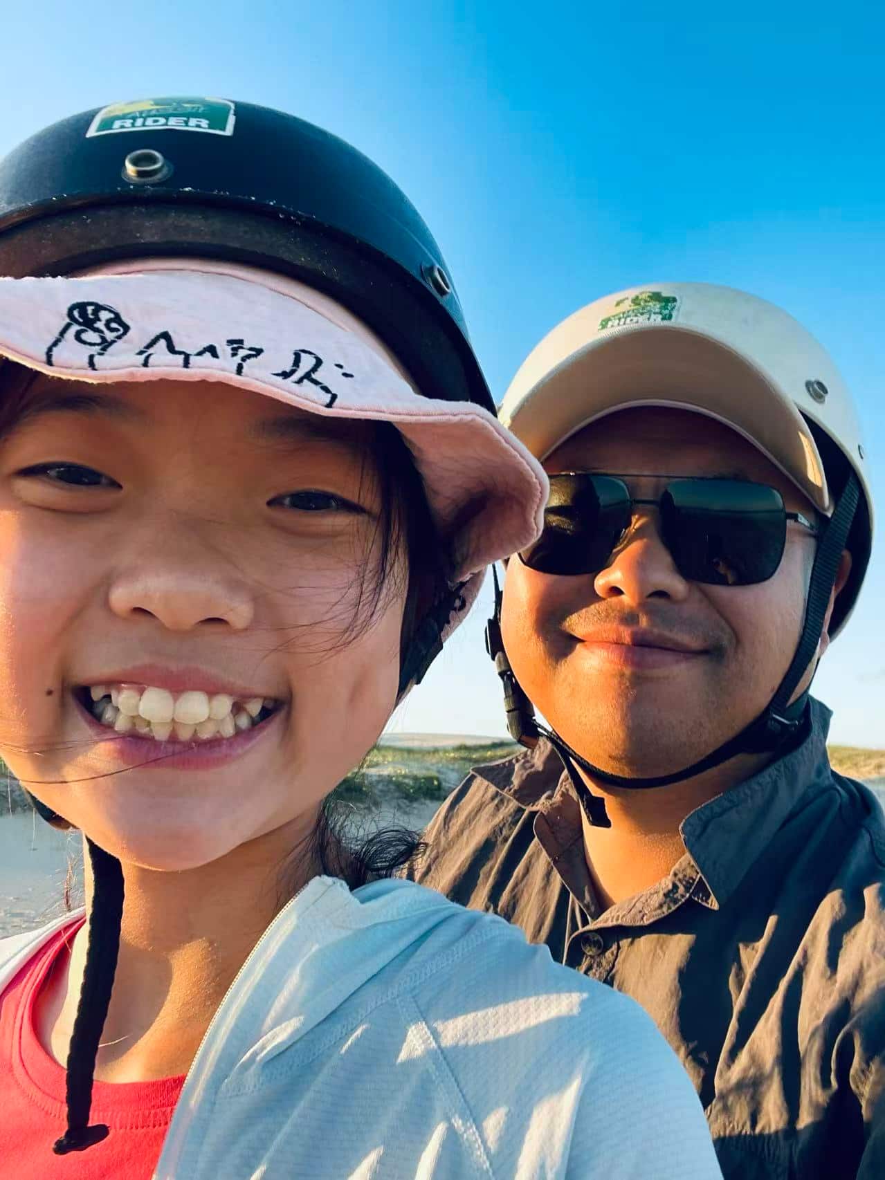 Felix and his daughter