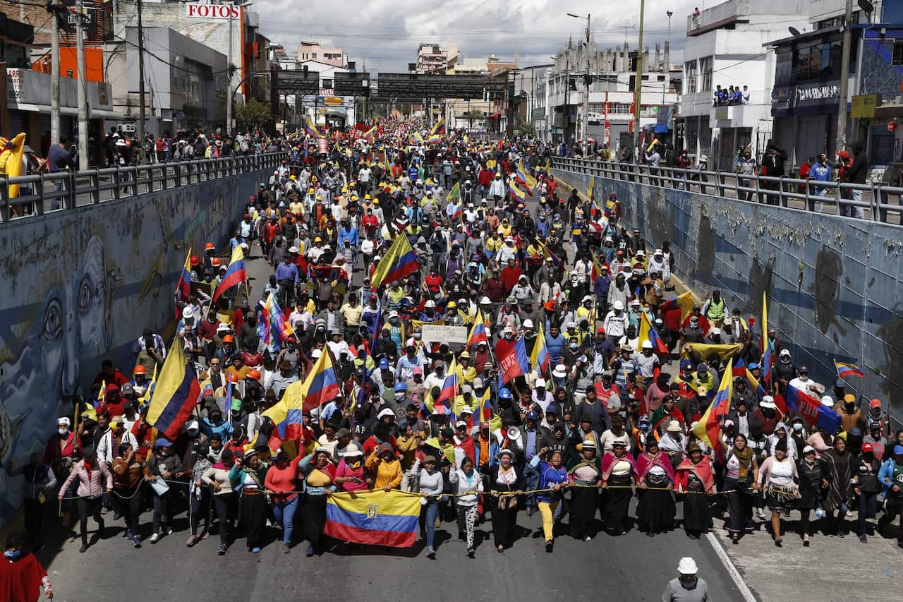 ECUADOR PROTESTS