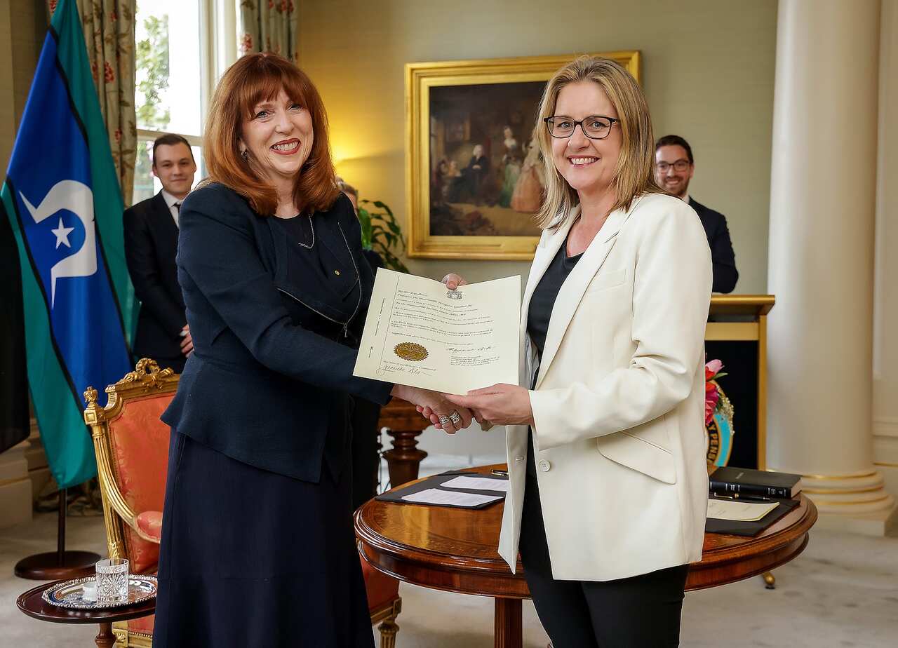 JACINTA ALLAN SWEARING IN