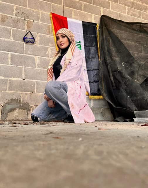 Model Hiba Al Maliki